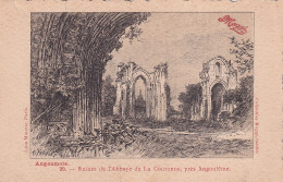 XXX Nw-(16) RUINES DE L'ABBAYE DE LA COURONNE , PRES ANGOULEME - ILLUSTRATEUR FRAIPONT - CARTE PUBLICITAIRE MAGGI - Advertising