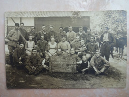 Carte Photo ALLEMAGNE GERMANY IMBACH Groupe De Militaires Les Réservistes De La 4e - Autres & Non Classés