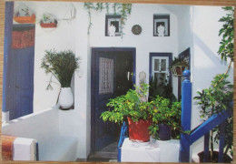 GREECE TYPICAL ISLAND VILLAGE HOUSE POSTCARD ANSICHTSKARTE PICTURE CARTOLINA CARTE POSTALE POSTKARTE KARTE  CARD - Greece