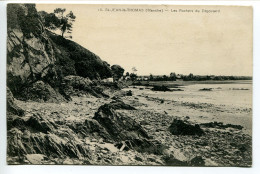 CPA 1916 - SAINT JEAN Le THOMAS  Les Rochers Du Dégoutard - Ecrite - Otros & Sin Clasificación