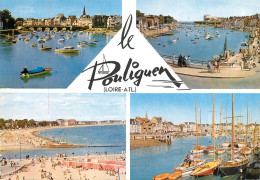 Navigation Sailing Vessels & Boats Themed Postcard Le Poliguen Loire Harbour - Zeilboten