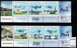 Isle Of Man - 2008 - MNH - 90 Years Royal Air Force - Military Airplanes RAF - Aviation - Vliegtuigen - Isla De Man