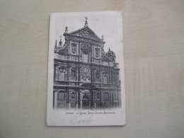 Carte Postale Ancienne 1903 ANVERS L'église St Charles Boromeus - Antwerpen