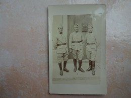 Carte Photo 38 GRENOBLE Groupe De Militaires Photographe Paul ROUX II - Grenoble