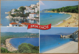 GREECE SKIATHOS TYPICAL ISLAND VILLAGE HOUSE POSTCARD ANSICHTSKARTE CARTOLINA CARTE POSTALE POSTKARTE KARTE  CARD - Greece