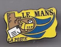 Pin's Le Mans La Poste Réf  4452 - Ciudades