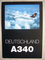 Avion / Airplane / LUFTHANSA / Airbus A340 / Airlines Issue - 1946-....: Modern Tijdperk
