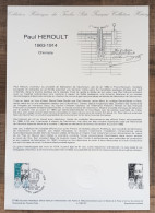 COLLECTION HISTORIQUE - YT N°2400 - PAUL HEROULT - 1986 - 1980-1989