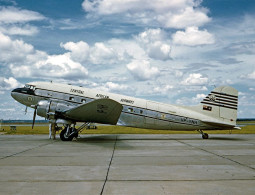 Aviation Postcard-WGA-1417 CAA-CENTRAL AFRICAN AIRWAYS Douglas DC-3 - 1946-....: Modern Tijdperk