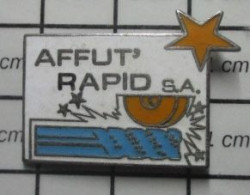 3517  Pin's Pins / Beau Et Rare / MARQUES / AFFUTAGE MECHES AFFUT' RAPID S.A. - Marche