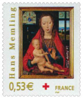 France 2005 Timbre N°YT 3840 MNH** Croix-Rouge-La Vierge à L'enfant-Hans Memling Provenant Du Carnet N° YT CR2054 - Ongebruikt