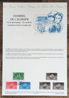 COLLECTION HISTORIQUE - YT Service N°85 à 87 - CONSEIL DE L'EUROPE - 1985 - 1980-1989