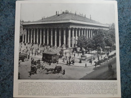 AFFICHE  - PHOTOGRAPHIQUE   -  LA BOURSE A PARIS - Afiches