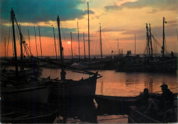 Navigation Sailing Vessels & Boats Themed Postcard Sete Herault Sunset Harbour - Sailing Vessels