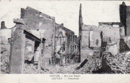 LOUVAIN - LEUVEN -   Rue Aux Tripes - Guerre 1914 - Leuven