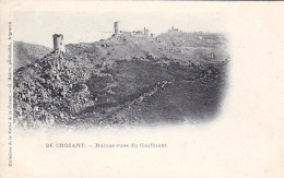 23 - CROZANT - Ruines Vues Du Confluent - Crozant