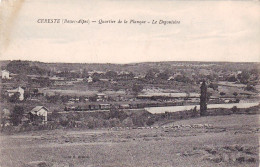 04 - CERESTE - Quartier De La Planque - Le Degoutaire - Ligne De Chemin De Fer - Sonstige & Ohne Zuordnung