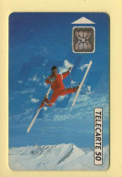 Télécarte 1991 : SKI ACROBATIQUE / 50 Unités / Numéro 34955 / 12-91 / Jeux Olympiques D'Hiver ALBERTVILLE 92 - 1991