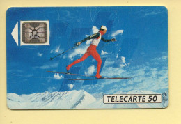 Télécarte 1991 : SKI DE FOND / 50 Unités / Numéro 34035 / 11-91 / Jeux Olympiques D'Hiver ALBERTVILLE 92 - 1991