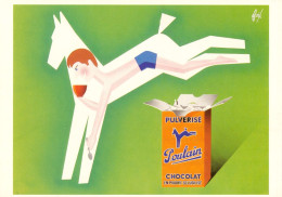 CPM- Illustrateur Affichiste FORÉ- Chocolat Pulvérisé POULAIN  Publicité (1954) * TBE* Scan Recto/Verso - Fore