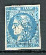 AW-13 France N° 45 A , B Ou C Oblitéré à 10% De La Cote.   A Saisir !!! - 1870 Bordeaux Printing