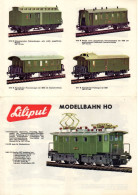 Catalogue LILIPUT Modellbahnen 1967/68 Neuheiten Spur HO - Tedesco