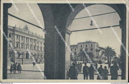 Bq314 Cartolina Sassari  Citta'portici Di Piazza D'italia - Sassari