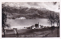 74 - Lac D'ANNECY - Eglise De Sevrier Et La Tournette - Annecy