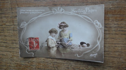 Ancienne Carte D'heureuses Pâques - Ostern