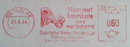 Duitsland Berlin 48 Mechanische Frankering / Mammut - Mammoet Fabrikate Sind Wellbekannt - Unused Stamps