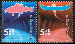 FEROE - TUNNEL SOUS-MARIN DE NORDOYAR - N° 570 ET 571 - NEUF** MNH - Féroé (Iles)