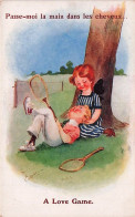  TENNIS -  Illustrateur Signé F.Gilson - A Love Game - Passe Moi La Main Dans Les Cheveux - 1923 - Bouret, Germaine