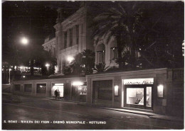 CARTOLINA CASINO' ANNULLO TARGHETTA SAN REMO - San Remo