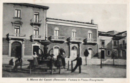 S. MARCO DEI CAVOTI - FONTANA IN PIAZZA RISORGIMENTO - F.P. - Benevento