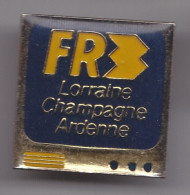 Pin's FR3 Lorraine Champagne Ardenne Réf 7177 - Medios De Comunicación