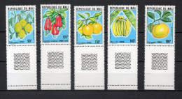 MALI  N° 376 à 380    NEUFS SANS CHARNIERE  COTE 6.00€    FRUIT FLORE - Mali (1959-...)