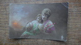 Ancienne Carte Joyeuses  Pâques - Pâques