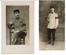 PAU ( 64 ) - PHOTOGRAPHIES ORIGINALES MILITAIRE Sous Officier Régt à Identifier Fin 19ème Début 20ème VOIR SCANS - Oorlog, Militair