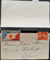 Lettre 30 Juin 1912 Pour Paris - Rotes Kreuz