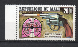 MALI  N° 396   NEUF SANS CHARNIERE  COTE 1.50€   ARME CAMPAGNE ANTITABAC - Malí (1959-...)