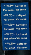 Divers Petite Feuilles  D'étiquettes  Par Avion  - Mit Luftpost - Per Via Aerea  ( ** ) - Other & Unclassified