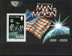 Isle Of Man - 2009 - MNH - Space Travel - Moon Landing Anniversary - Isle Of Man