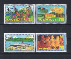 1992 FIJI SET MNH ** 666/669 Expo '92, Sevilla - Fiji (1970-...)