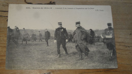 Guerre De 14-18, Général X En Tournée D'inspection Sur Le Front  ........... 240501 .......... 24 - Guerre 1914-18