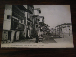 CPA - Espagne - Fuenterrabia - Calle De San Pedro - 1910 - SUP (HV 83) - Autres