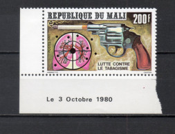 MALI  N° 396   NEUF SANS CHARNIERE  COTE 1.50€   ARME CAMPAGNE ANTITABAC - Malí (1959-...)