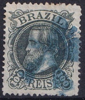 BRAZIL Emperor Dom Pedro II 100R Dit  Le Magnanime - Oblitérés