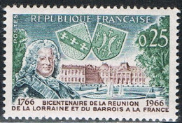 FRANCE : N° 1483 ** (Intégration De La Lorraine Et Du Barrois) - PRIX FIXE - - Neufs