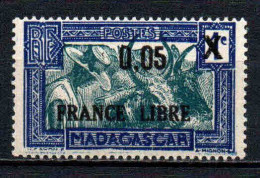 Madagascar  - 1942  -  Tb Antérieur Surch    - N° 240   - Neufs * - MLH - Nuovi