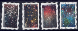 2021 Yt AA 2049 2052 2053 2060 (o)  L'infini Lointain,Tutoyer Les étoiles,cœur Des Nébuleuses, Expansion Infinie - Gebruikt